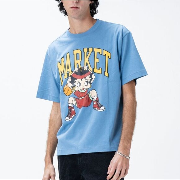 Market Betty Boop Dunkin T-shirt - Picture 3 of 4